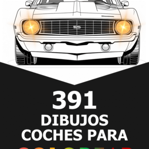 391 Dibujos de Coches para Colorear